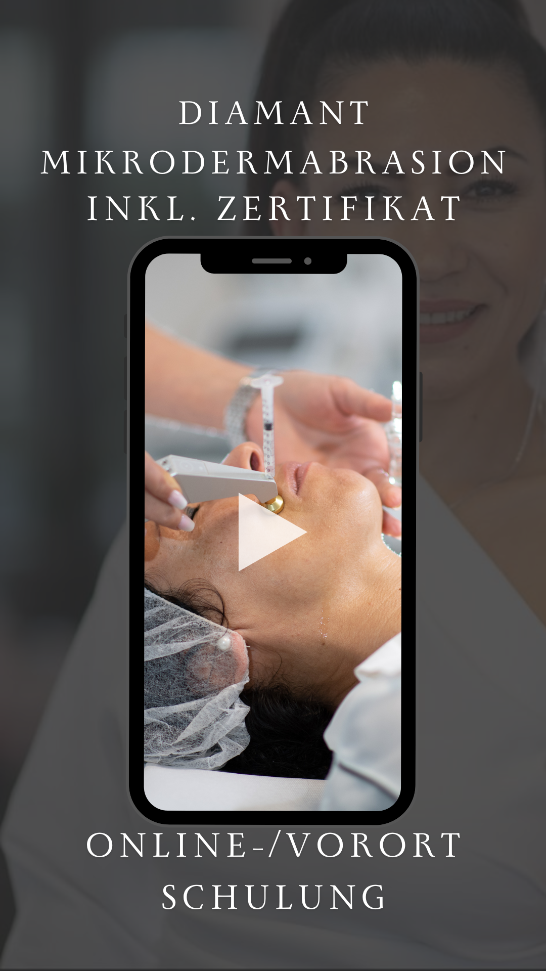 Diamant Mikrodermabrasion Online Schulung inkl. Zertifikat