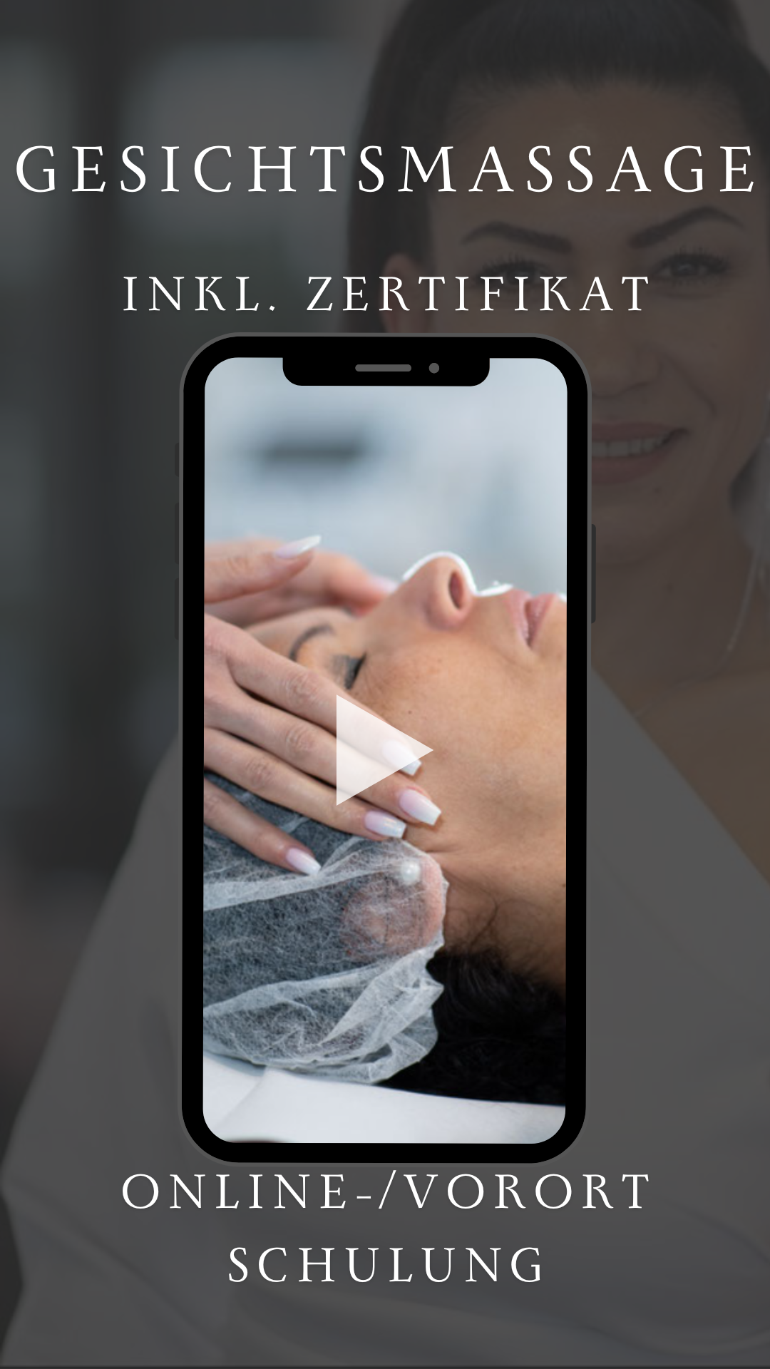 Gesichtsmassage Online Schulung inkl. Zertifikat